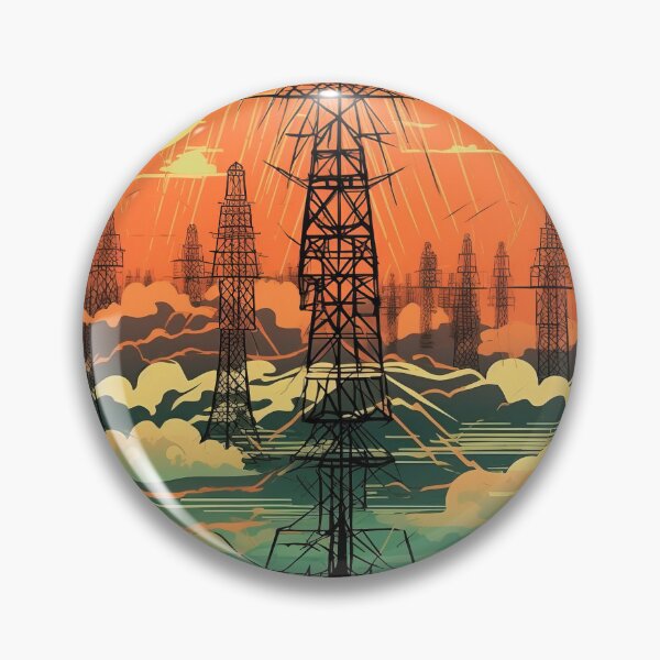 Item preview, Retro aesthetics pylons designed and sold by pinkal.