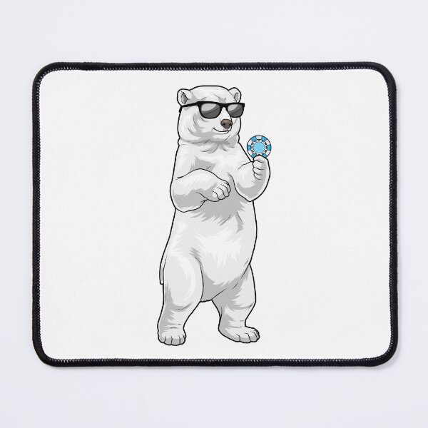 Item preview, Polar bear Poker Poker chips designed and sold by Snabdesign84.