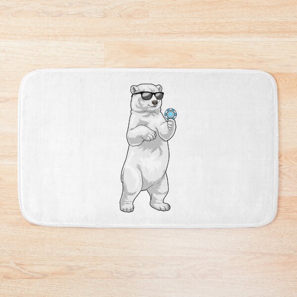 Item preview, Polar bear Poker Poker chips designed and sold by Snabdesign84.