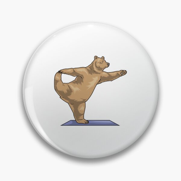Item preview, Bear Yoga Yoga mat designed and sold by Snabdesign84.