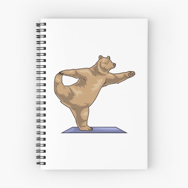 Item preview, Bear Yoga Fitness Gymnastics designed and sold by Snabdesign84.