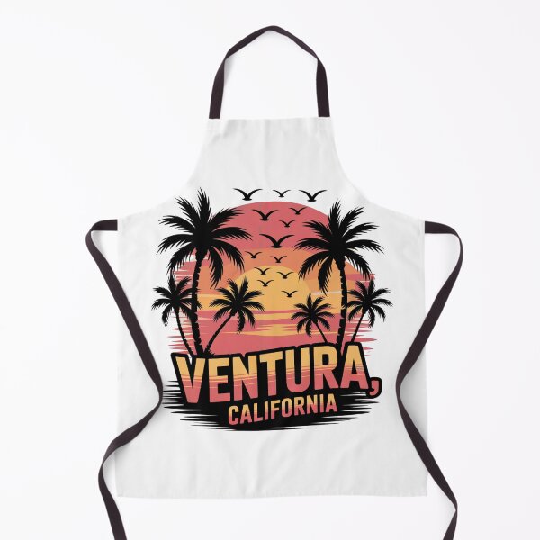 Item preview, Ventura, California Palms Sunset designed and sold by MadCatPrints.