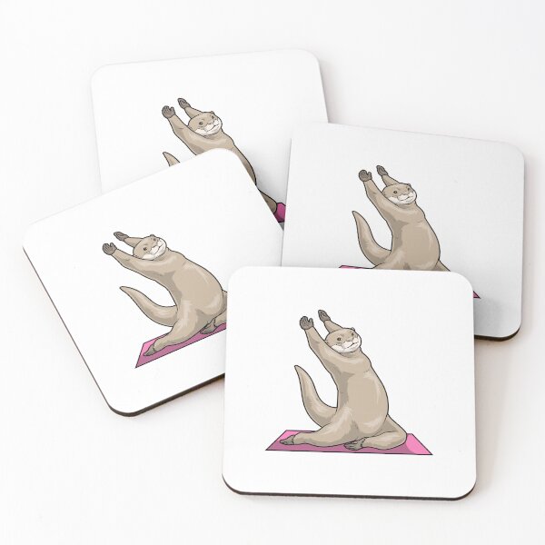 Item preview, Otter Yoga Yoga mat designed and sold by Snabdesign84.