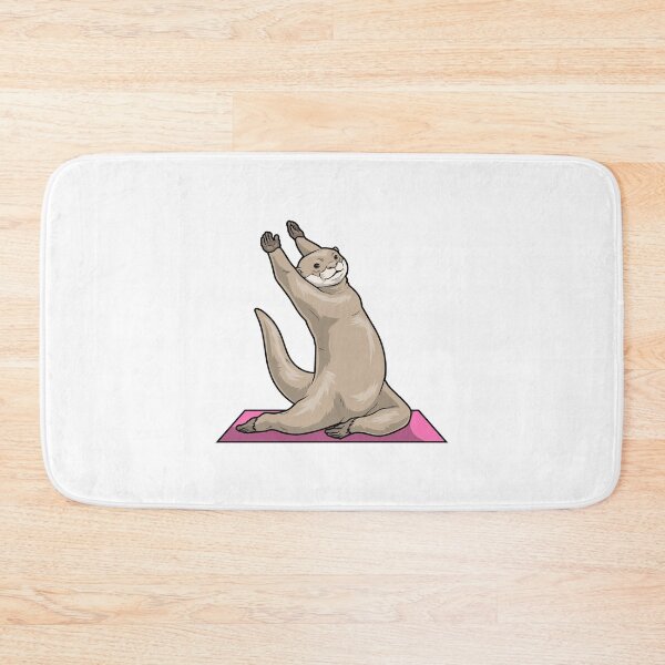 Item preview, Otter Yoga Yoga mat designed and sold by Snabdesign84.