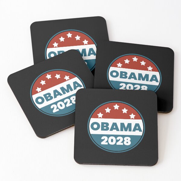 Item preview, Obama 2028 Election Campaign Retro Badge designed and sold by Sunserize Designs.