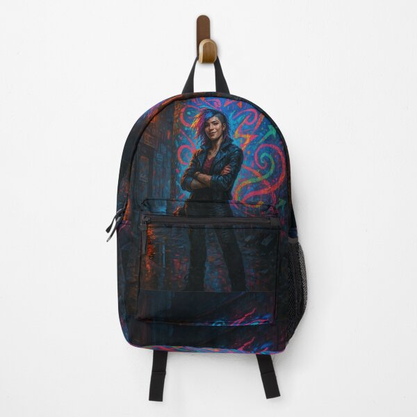 Item preview, Neon Rebellion – Street Artist of the Future designed and sold by AbstractAnom.