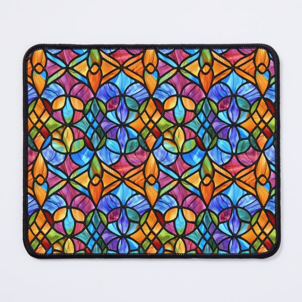 Item preview, Modern Stained Glass in Colors designed and sold by MidArtForge.