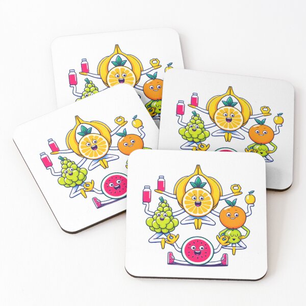 Item preview, Humorous Fruit Yoga for Everyday Cheer designed and sold by Fantabulous.