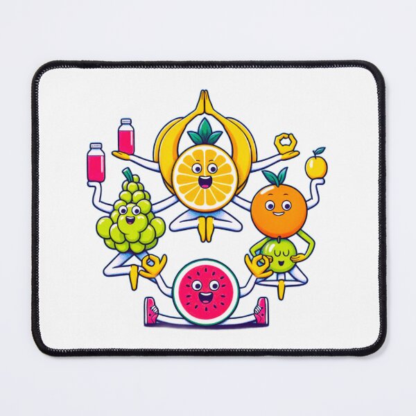 Item preview, Humorous Fruit Yoga for Everyday Cheer designed and sold by Fantabulous.