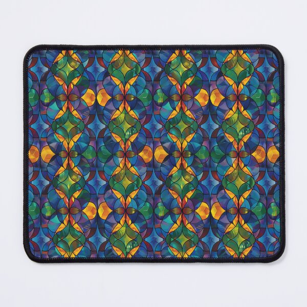 Item preview, Modern Stained Glass in Colors designed and sold by MidArtForge.