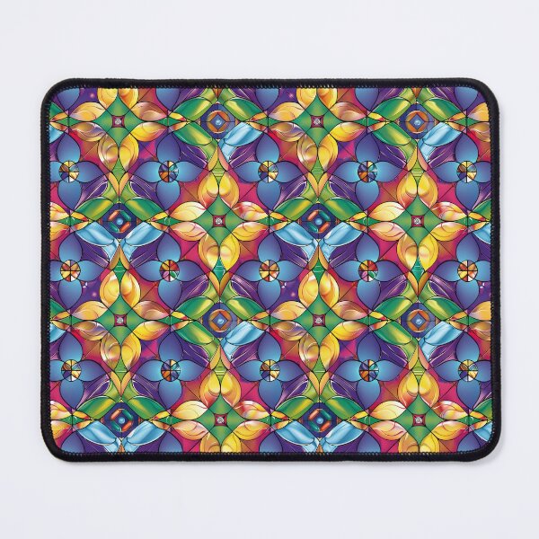 Item preview, Modern Stained Glass in Colors designed and sold by MidArtForge.