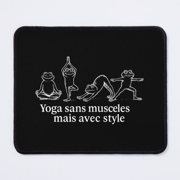 Item preview, Funny Frog Yoga Poses Illustration designed and sold by ATOTI.