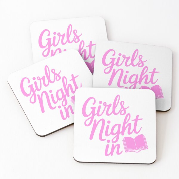 Item preview, Girls Night In. Pink Girly Reading designed and sold by PMCreative.