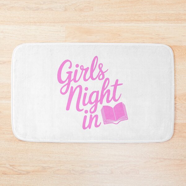 Item preview, Girls Night In. Pink Girly Reading designed and sold by PMCreative.