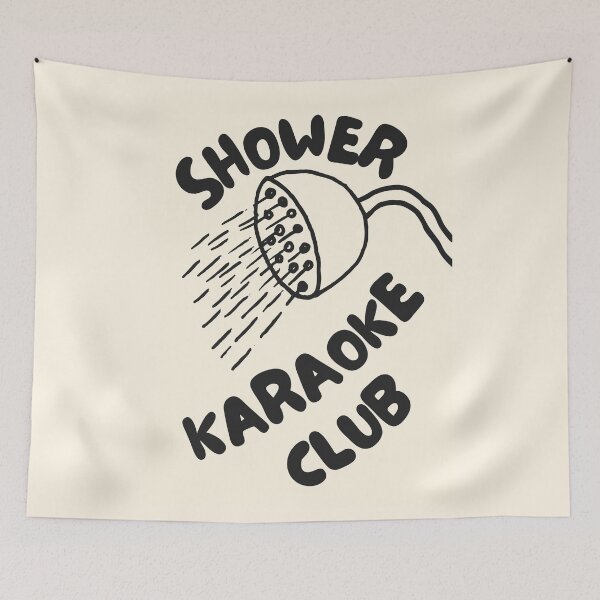 Item preview, Shower Karaoke Club designed and sold by PosterClubLDN.