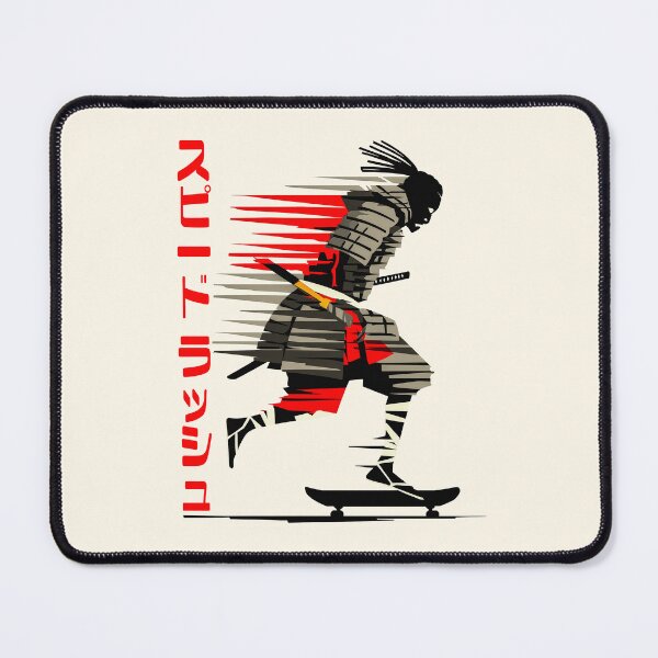 Item preview, Speed Rush Samurai – Skate Beyond Limits designed and sold by SteadyRolling.