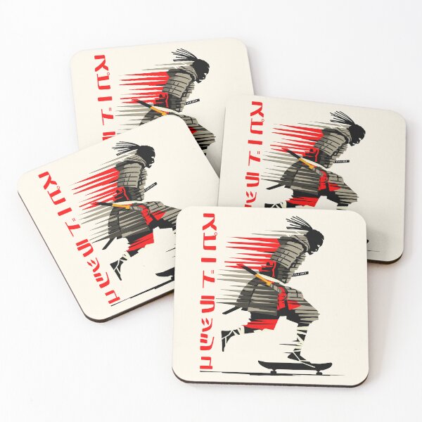 Item preview, Speed Rush Samurai – Skate Beyond Limits designed and sold by SteadyRolling.