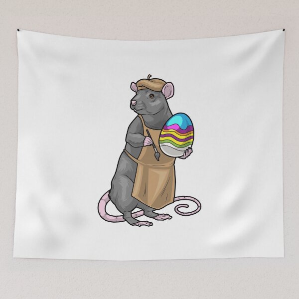 Artikelvorschau, Ratte Ostern Maler entworfen und verkauft von Snabdesign84.
