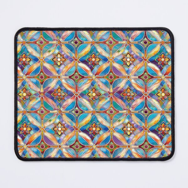 Item preview, Modern Stained Glass in Colors designed and sold by MidArtForge.