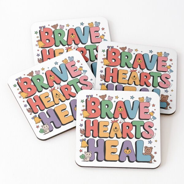 Item preview, Brave Hearts Heal | Cute Pediatric Healthcare Heroes Design designed and sold by Giuggimade.