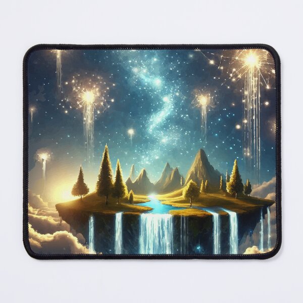 Item preview, Rivers of Light – Floating Dreamscape designed and sold by AbstractAnom.