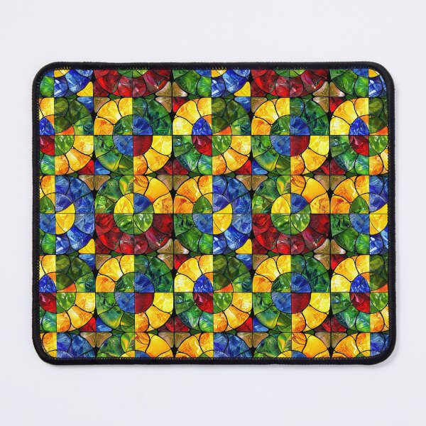 Item preview, Modern Stained Glass in Colors designed and sold by MidArtForge.