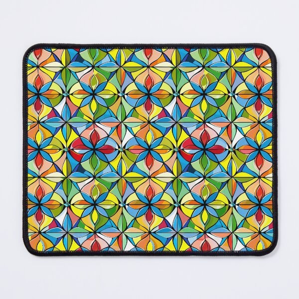 Item preview, Modern Stained Glass in Colors designed and sold by MidArtForge.