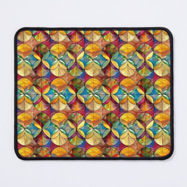 Item preview, Modern Stained Glass in Colors designed and sold by MidArtForge.