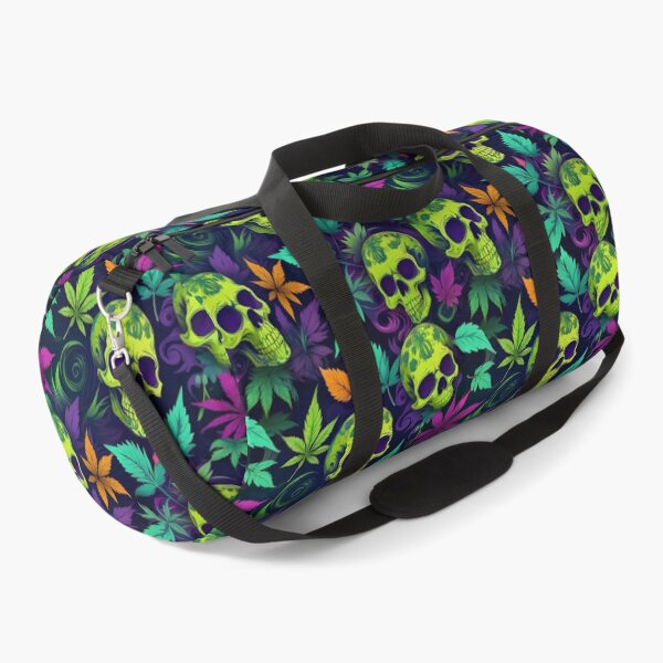 Item preview, Tribal Skulls Abstract Pattern Hemp plants Leaf designed and sold by MindWave THC.