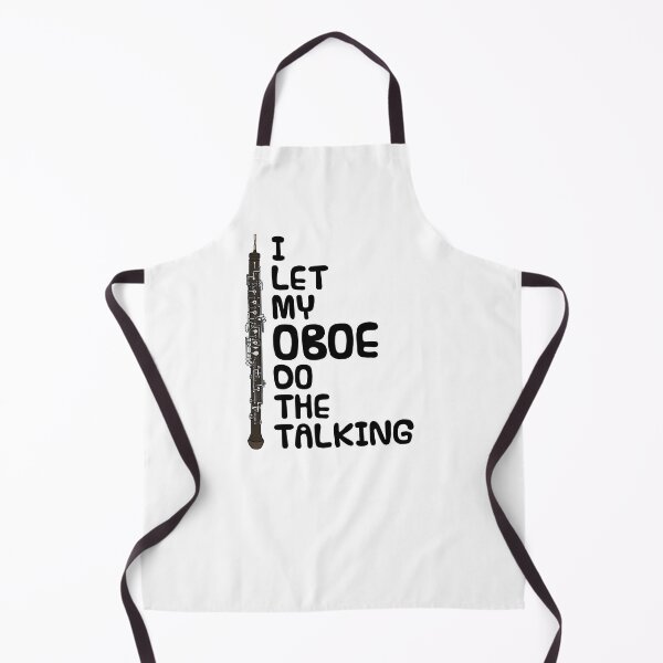 Item preview, I Let My Oboe Do The Talking, Oboist Musician Introvert designed and sold by doodlerob.