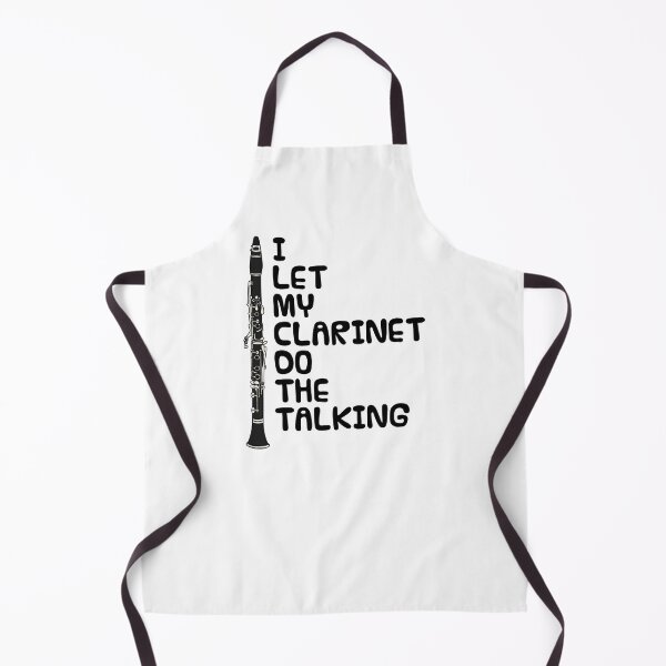 Item preview, I Let My Clarinet Do The Talking, Woodwind Musician Introvert designed and sold by doodlerob.