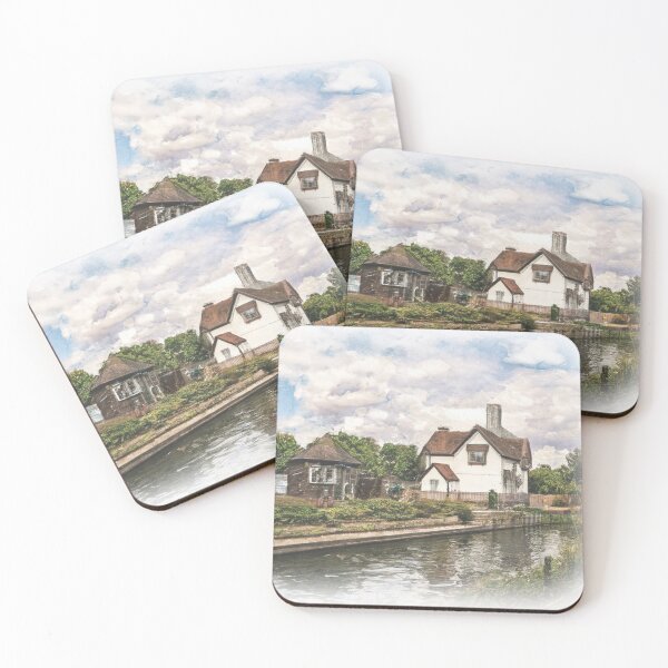 Item preview, Lock Keeper's Cottage Watercolour designed and sold by IanWL.