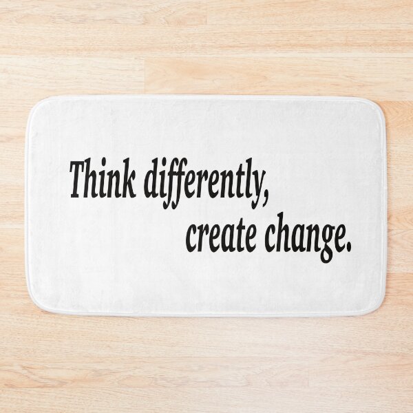 Item preview, Think differently, create change. designed and sold by fanzen69.