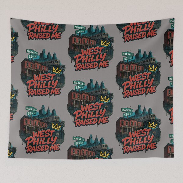 Item preview, West Philly Raised Me - Urban Pride Market Street 52nd Street designed and sold by Redblackman.