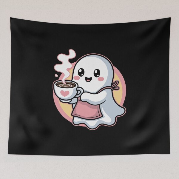 Item preview, Ghost Barista designed and sold by SignumShop.