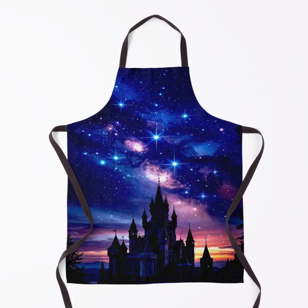 Item preview, Enchanted Castle Under a Starry Night designed and sold by Exodoi.