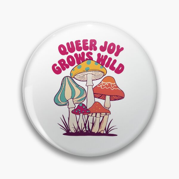 Item preview, Queer Joy Grows Wild designed and sold by TheDopamineShot.