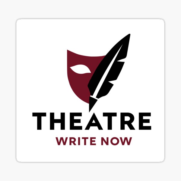Theatre Write Now Sticker