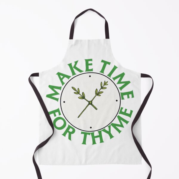 Item preview, Make Time for Thyme Vintage Clock Art designed and sold by streetlist.