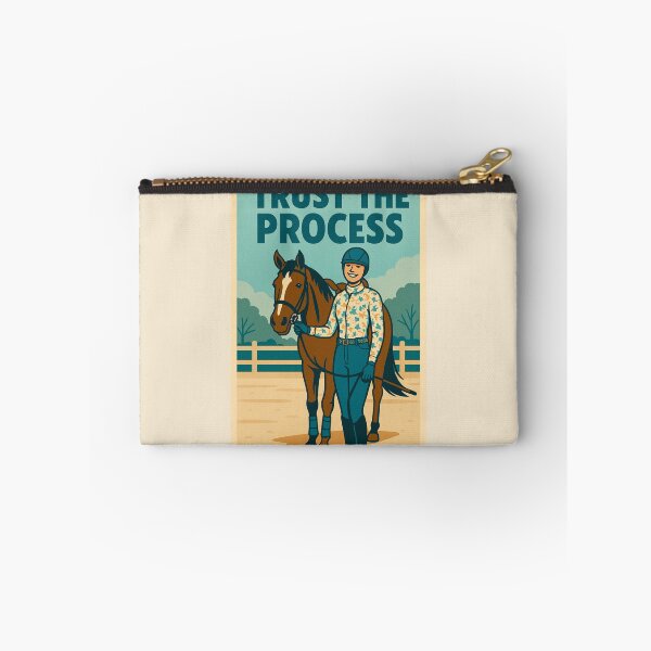 Item preview, Trust the Process - Inspirational Horse Riding Poster designed and sold by Taylor’sGrabBag.