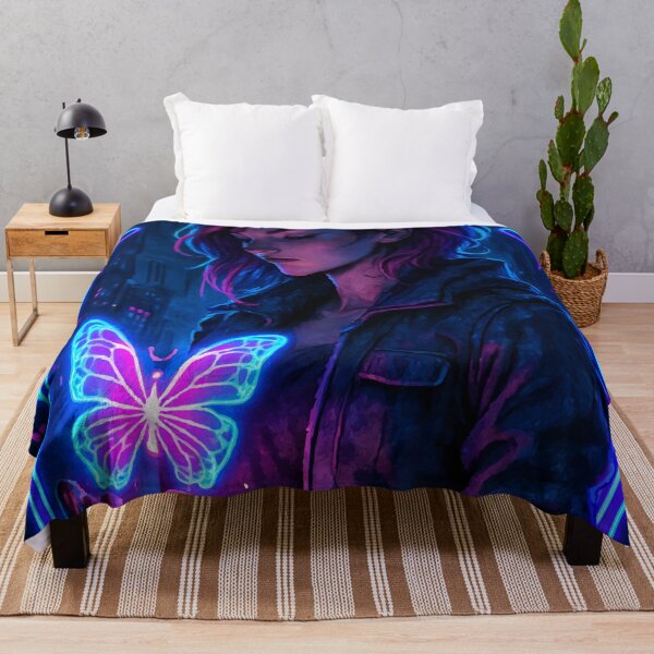 Item preview, Neon Metamorphosis – A Cyberpunk Awakening designed and sold by AbstractAnom.