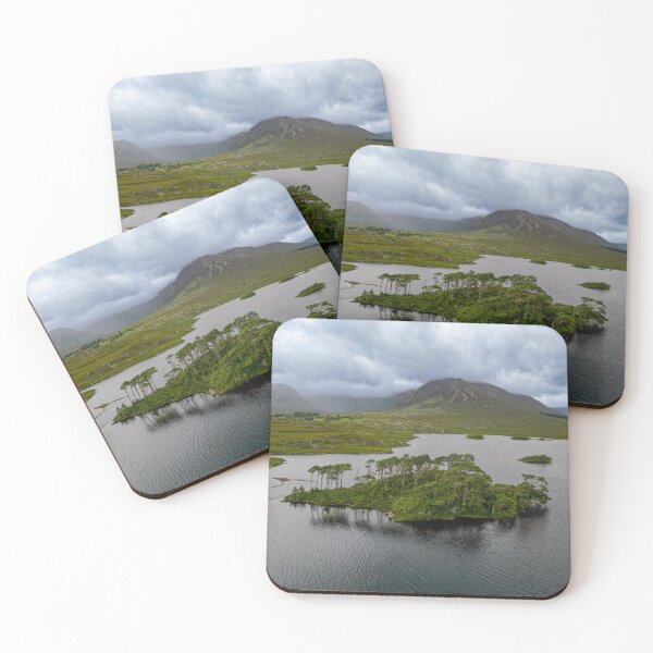 Item preview, Pine Island from Above – Aerial Landscape Photography of Connemara, Ireland designed and sold by Martindoran.