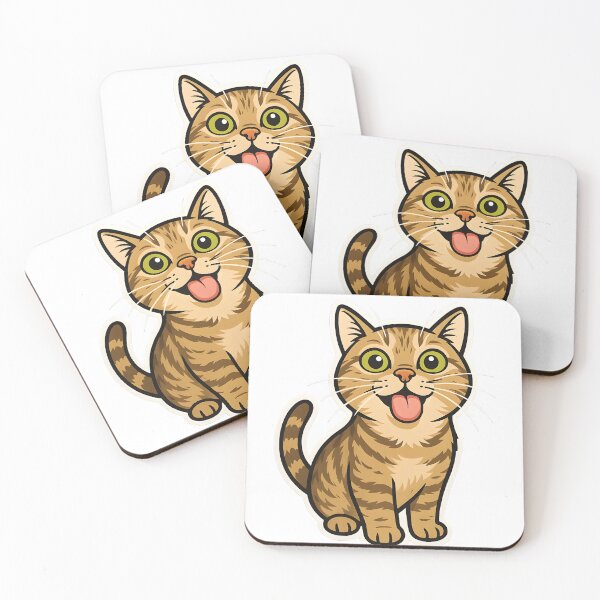 Item preview, Funny Cat Meme – Cute Kitty Sticking Tongue Out – Hilarious Cat Lover Gift designed and sold by WAUZ.
