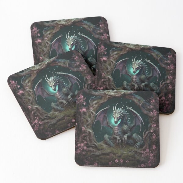 Item preview, Dark Forest Mystical Dragon Design 2 designed and sold by Mterry1202.