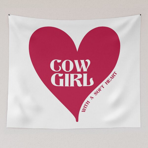 Item preview, Cowgirl with a Soft Heart, Unique designed and sold by villacreativa.