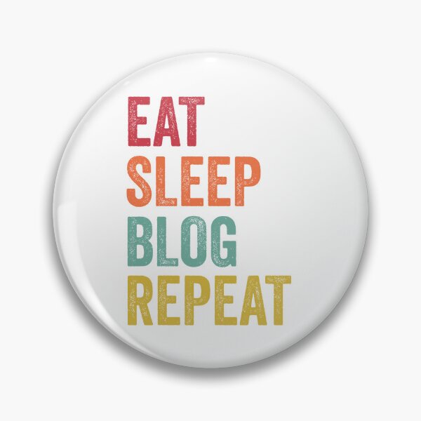 Item preview, Eat Sleep Blog Repeat designed and sold by SarahJisri.