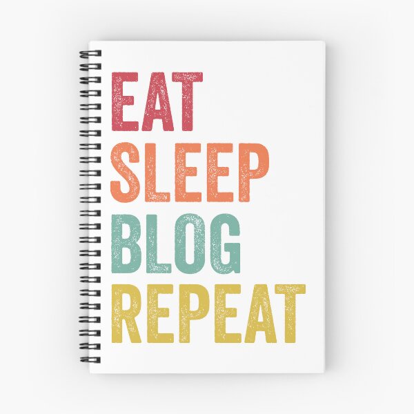 Item preview, Eat Sleep Blog Repeat designed and sold by SarahJisri.
