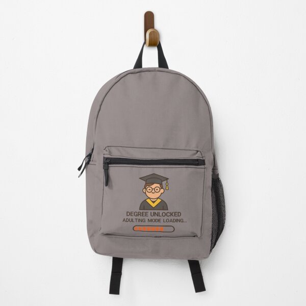 Item preview, Degree Unlocked: Adulting Mode Loading - Funny Graduation Cartoon Design designed and sold by ArtKing350.