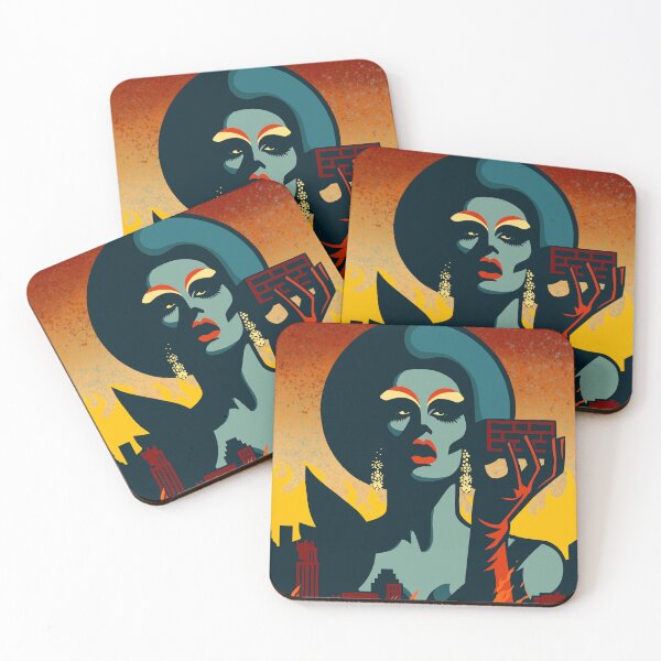 Item preview, Drag Queen Defending Her Civil Liberties with a Brick designed and sold by Ghost on Toast.