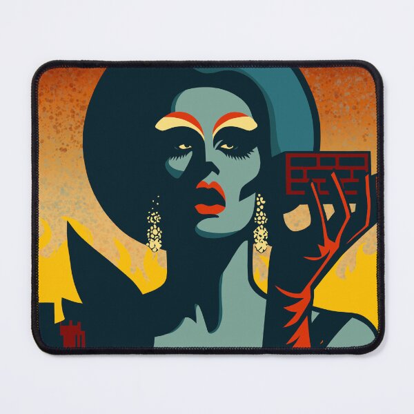 Item preview, Drag Queen Defending Her Civil Liberties with a Brick designed and sold by Ghost on Toast.